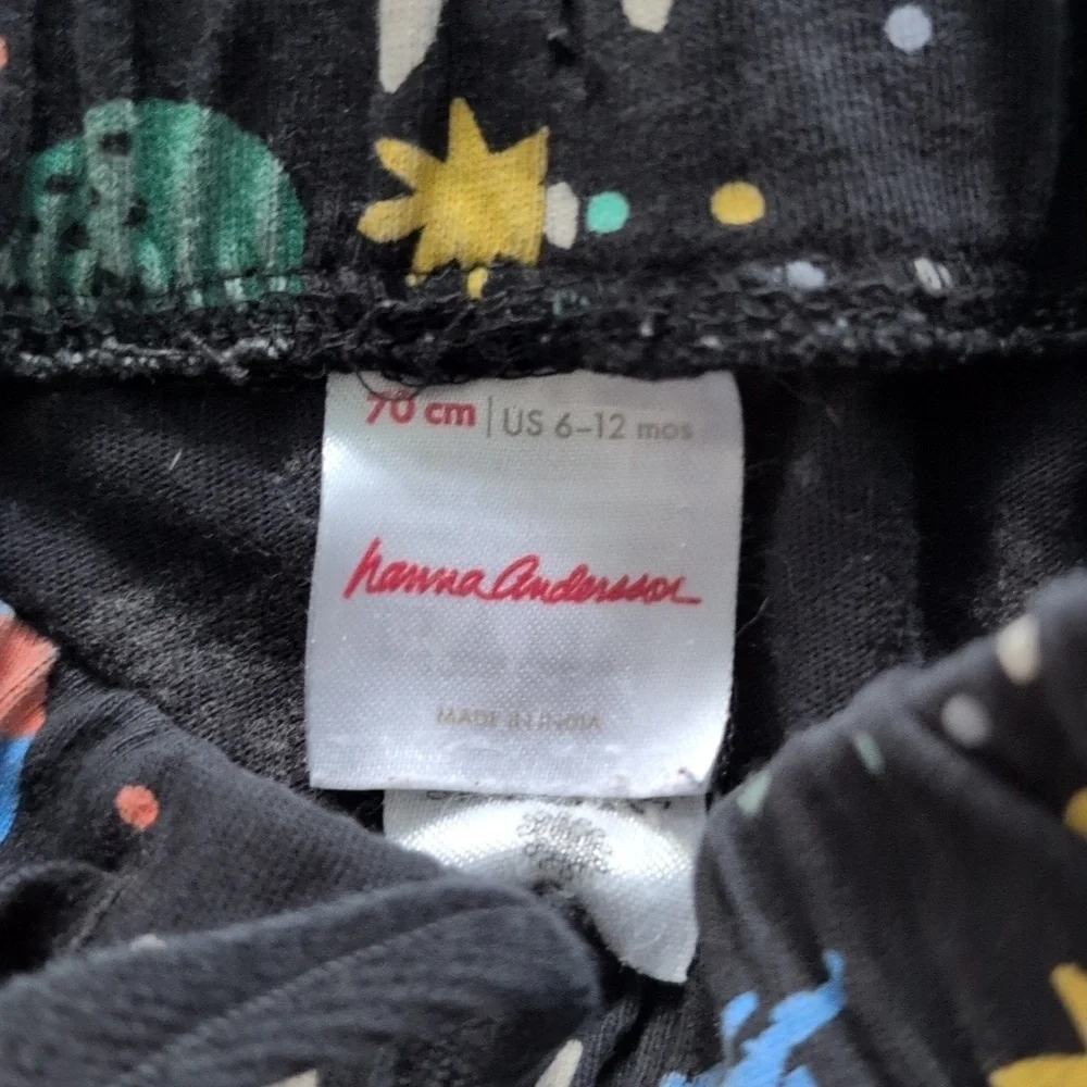 Hanna Andersson 6-12 Months Space Print Knit Jogger